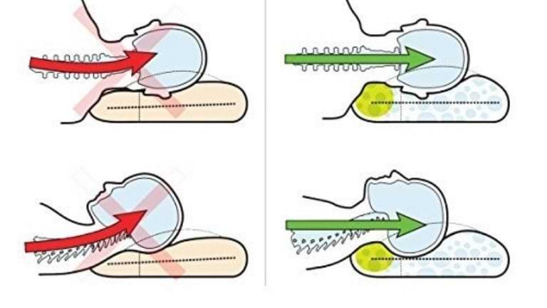 charcoal memory foam pillow